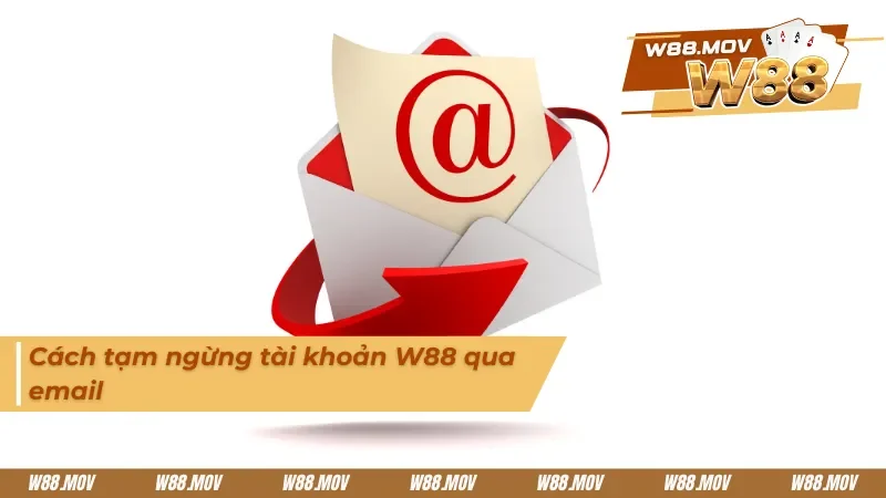 Cách xóa tài khoản nhanh là tạm ngừng tài khoản qua email
