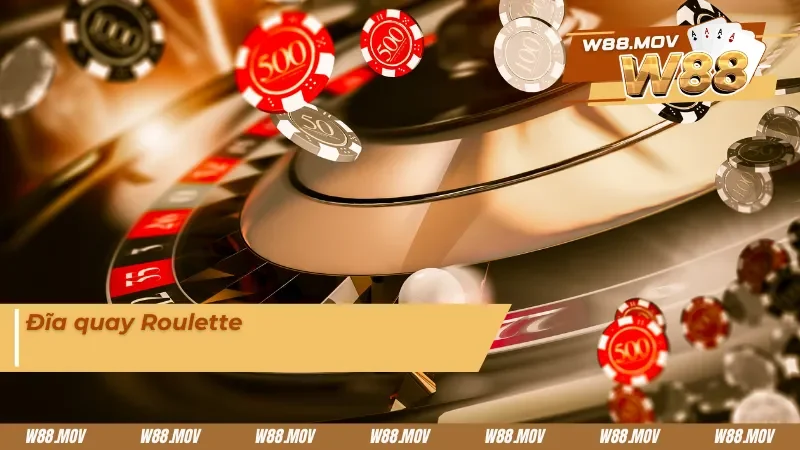 Trò chơi Roulette tại Live Casino
